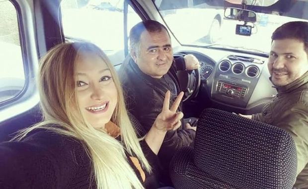 ATV-nin əməkdaşları qəzaya düşdü