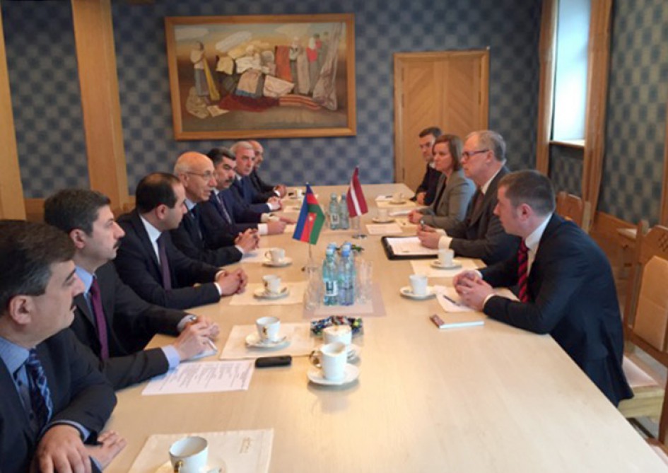 Latviya yerli özünüidarəetmə orqanları ilə təcrübə mübadiləsi aparılıb