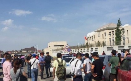 Qırğızıstan paytaxtında partlayış