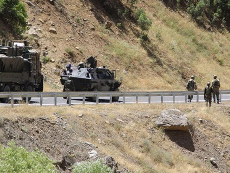 Türkiyədə atışma yaralılar var