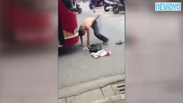 Başını avtobusa o qədər çırpdı ki... - Səbəbi isə... - VİDEO