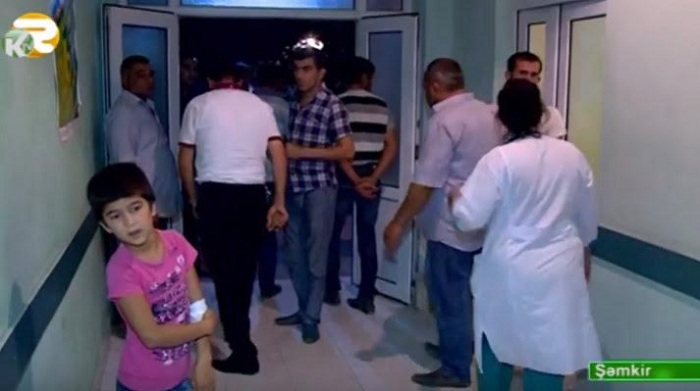 Toyda kütləvi dava: qonşular düşmən oldular + VİDEO