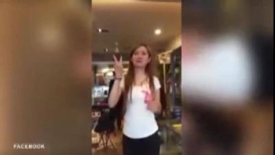 Bu qız bir metrlik şarı uddu