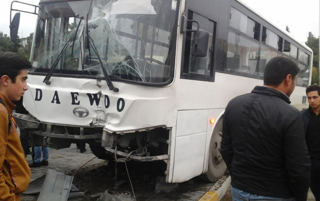 Bakıda sərxoş avtobus sürücüsü qəza törətdi
