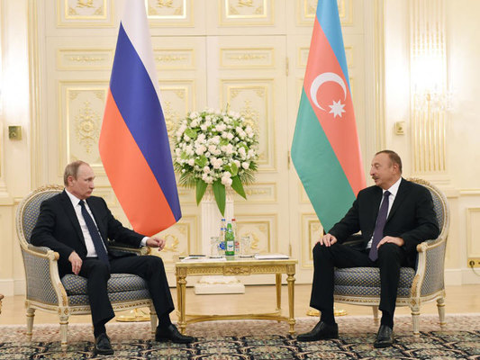 Azərbaycan və Rusiya prezidentlərinin görüşü olub
