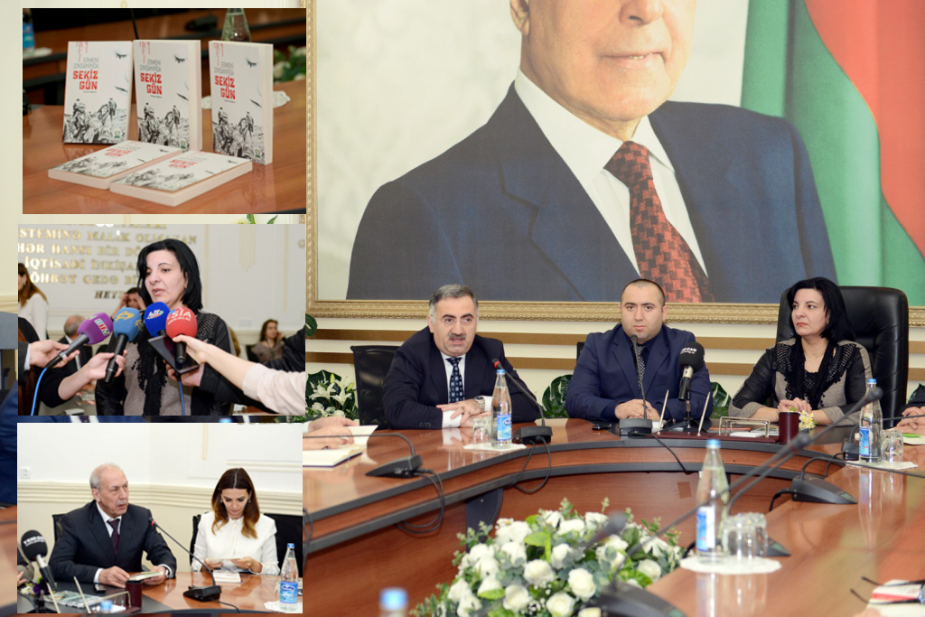 “Erməni zindanında səkkiz gün” kitabının təqdimat mərasimi oldu