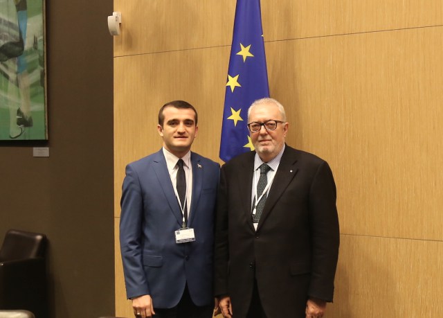 Əhməd Şahidov AŞPA Pezidenti Pedro Agramuntla görüşüb