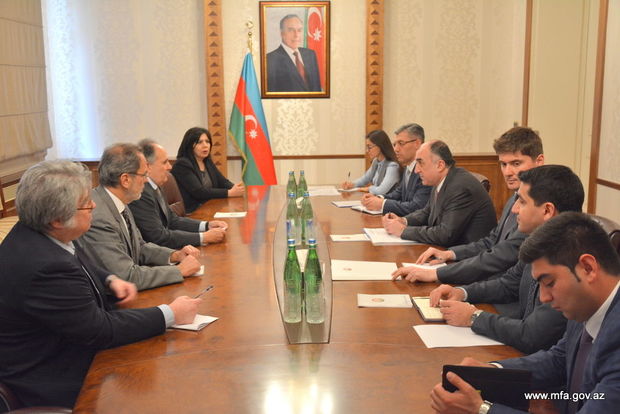 Elmar Məmmədyarov Kristovam Buarkeni qəbul etdi