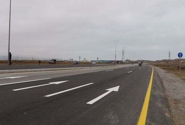 Bakı-Qazax avtomobil yolu genişləndirildi