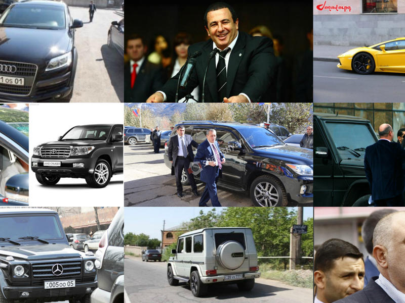 Məmurlar, oliarxlar, deputatlar və onların maşınları