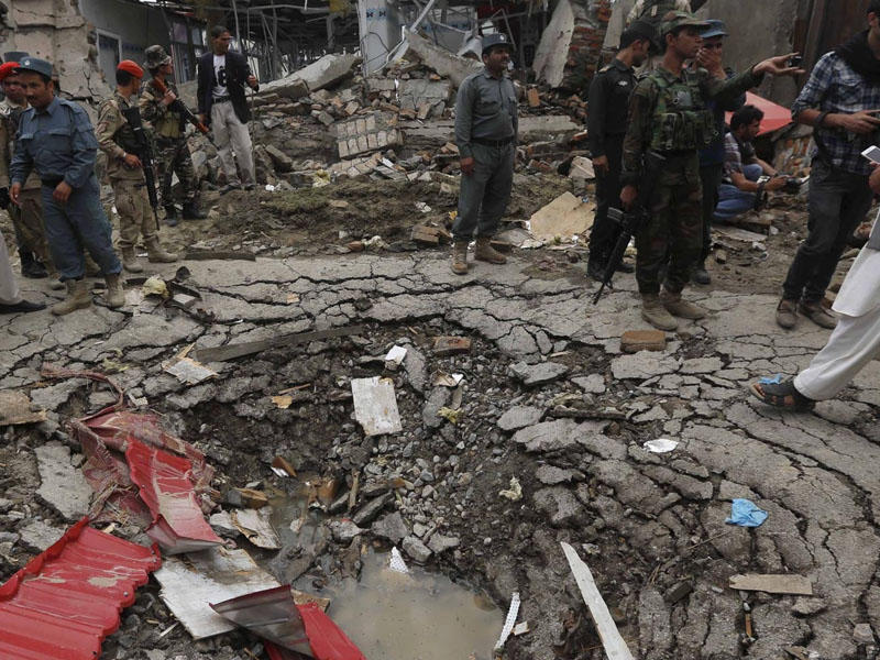 Terrorçu özünü partlatdı: