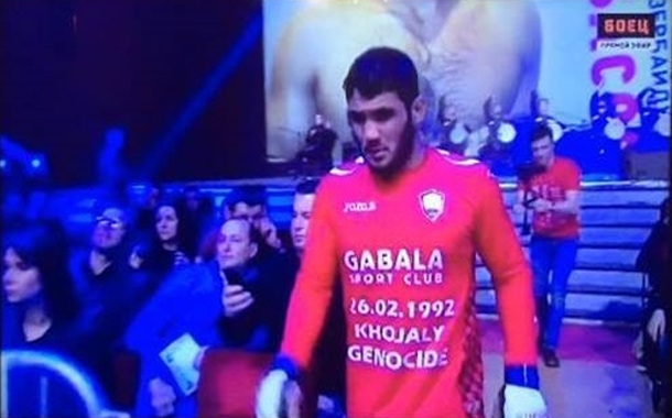 İdmançımız ermənilərin önünə