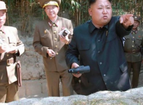 Kim Çen In ordusunun təlimində dəhşət səhnəsi