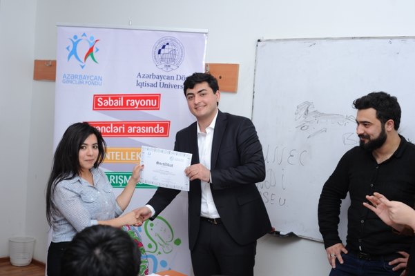 “Səbail rayonu gəncləri arasında İNTİLLEKT yarışması” adlı layihə həyata keçirildi