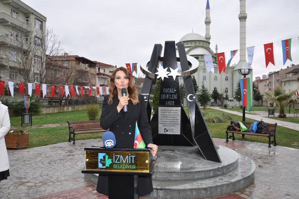Millət vəkili İzmitdə Xocalı Soyqırımı ilə bağlı çağırış edib