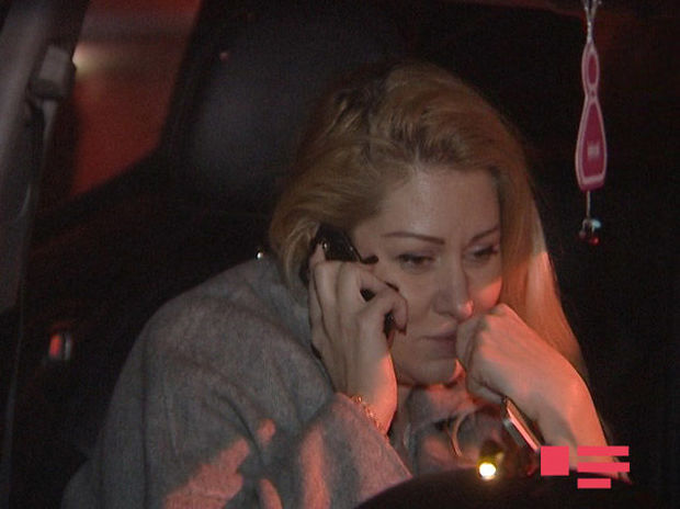 Bakıda qadın sürücü polisi ayağa qaldırdı