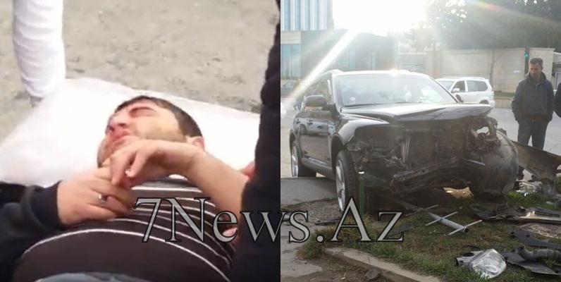 Bakıda dəhşətli qəzanın video və fotosu