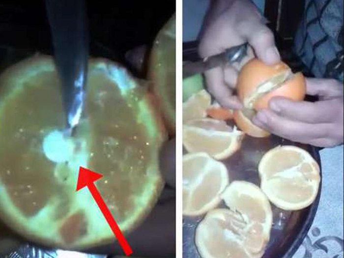 Portağalın içindən dərman çıxdı