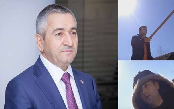 İcra başçısının qoçuları ilə vətəndaşın əlbəyaxa davası