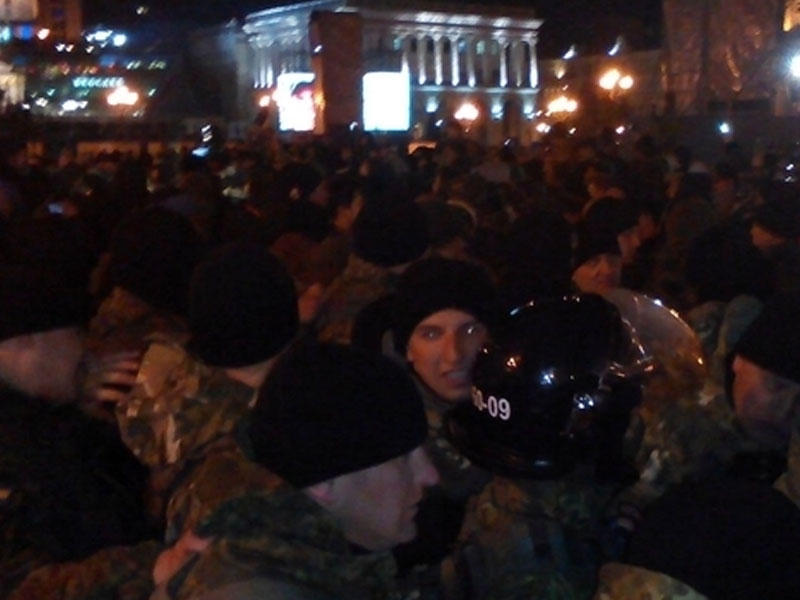 Kiyevdə Milli Qvardiya və 