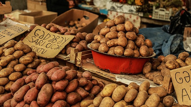 Bazarda yerli məhsul od qiymətinədir