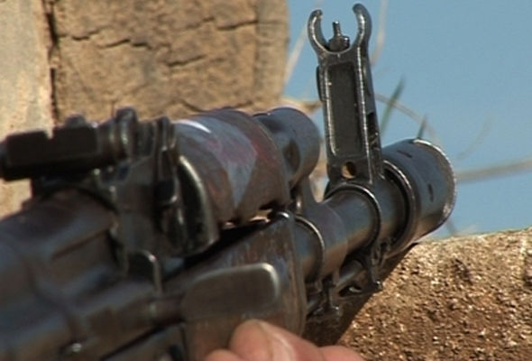 Ermənilər kəndlərimizi atəşə tutdu