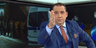 Aparıcı canlı yayımda özündən çıxdı