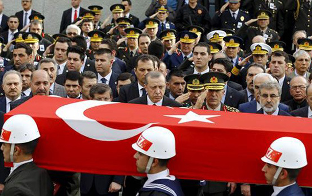 Ərdoğan 29 yaşlı şəhidi belə yola saldı