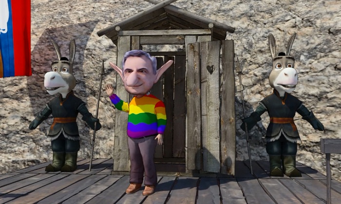 Azərbaycanda Sarkisyana multfilm çəkildi