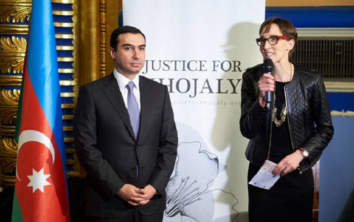 Strasburqda Xocalı qurbanları anılıb