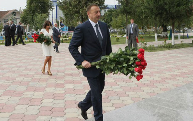 İlham Əliyev Tovuzdadır