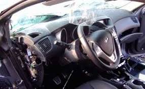 Sürücünü yuxu tutdu, maşın aşdı