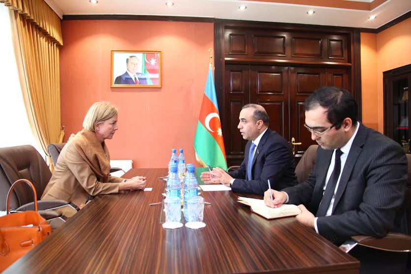 Millət vəkili Azay Quliyev İnqrid Tersmanla görüşdü