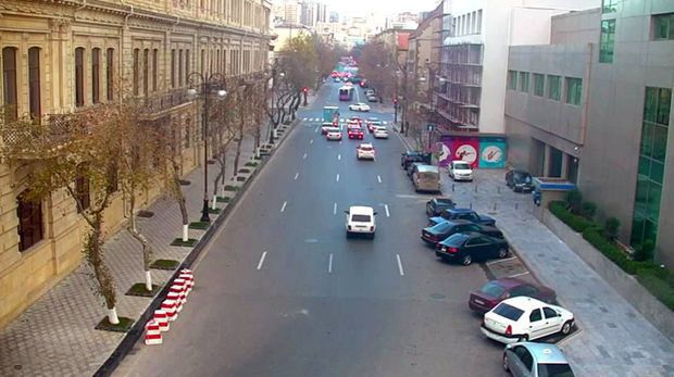 Bakının mərkəzi küçəsində nəqliyyatın hərəkəti tam məhdudlaşdırılır