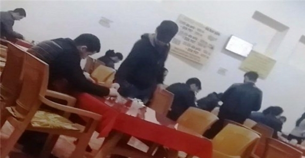 Bakıdakı gizli qumarxanadan şok kadrlar