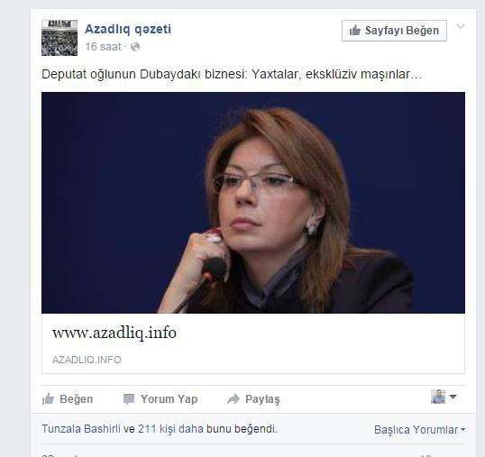 Aytən Mustafayevanın Əli Kərimli ilə bağları üzə çıxdı