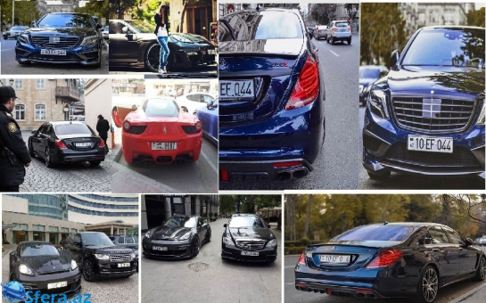 Məmur oğlunun bu maşınından Azərbaycanda yoxdur