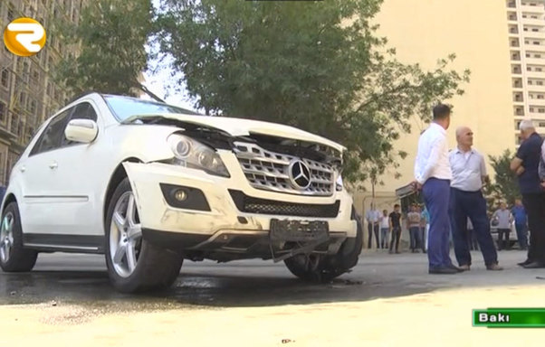 Bakıda 4 avtomobil toqquşdu: