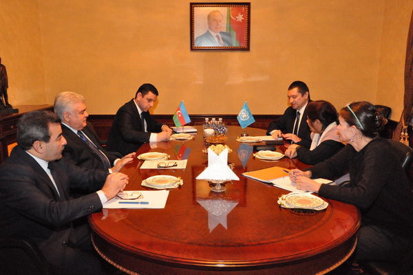 Ziya Məmmədov BMT Baş Katibinin müavini ilə görüşüb