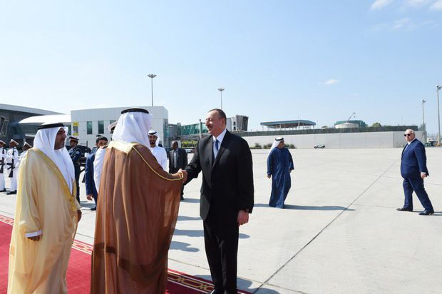 İlham Əliyevin BƏƏ-nə səfəri başa çatdı