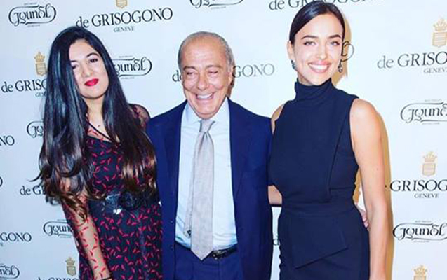 İrina Şeyk Elman Rüstəmovun qızının moda gecəsində