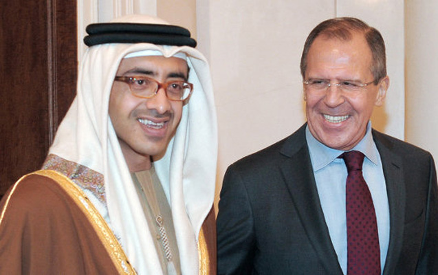 Lavrov Ərəb Əmirliklərinə gedib