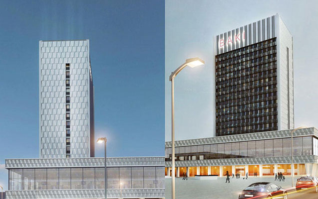 Dəmiryol vağzalı belə olacaq