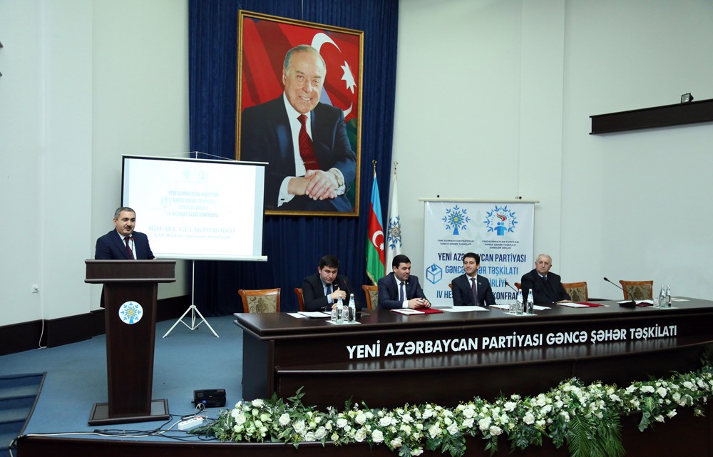 YAP Gəncə şəhər Təşkilatı Gənclər Birliyinin IV konfransı