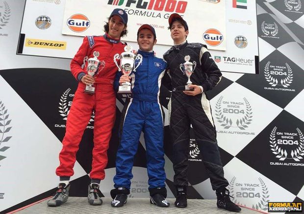 Gənc pilotumuz Dubayda qalib gəldi