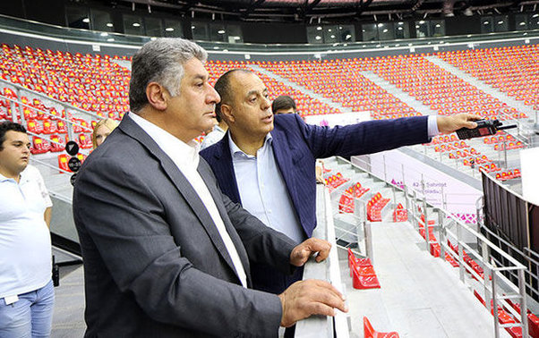 Azad Rəhimov Olimpiadanın keçiriləcəyi məkanı gəzdi