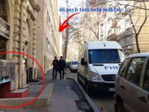 Məktəbin önündə əxlaqsızlıq yuvası