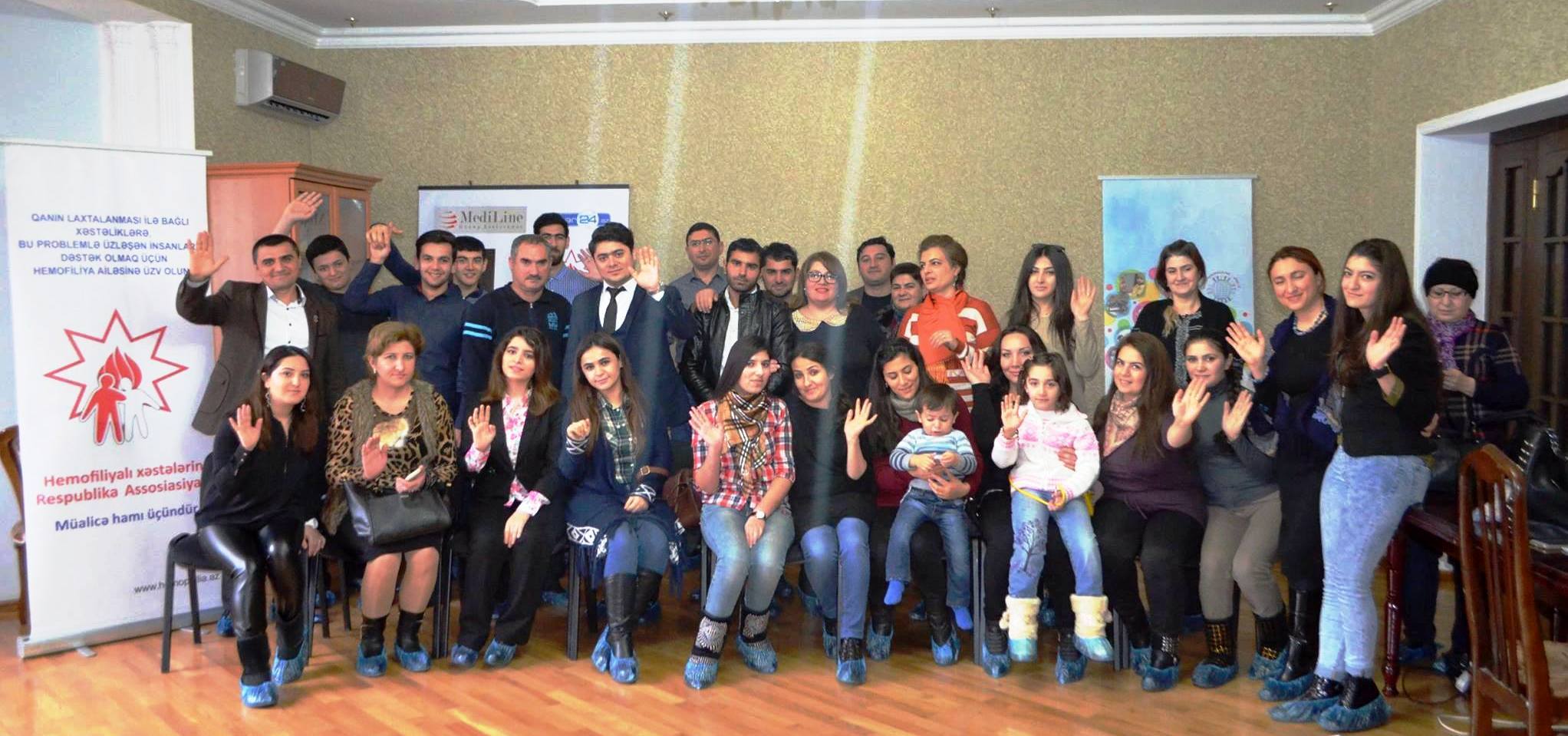 Hemofiliyalı Xəstələrin Respublika Assosiasiyası hesabat  toplantısı keçirib