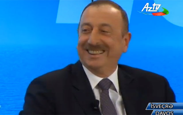 İlham Əliyevin Davos zarafatı