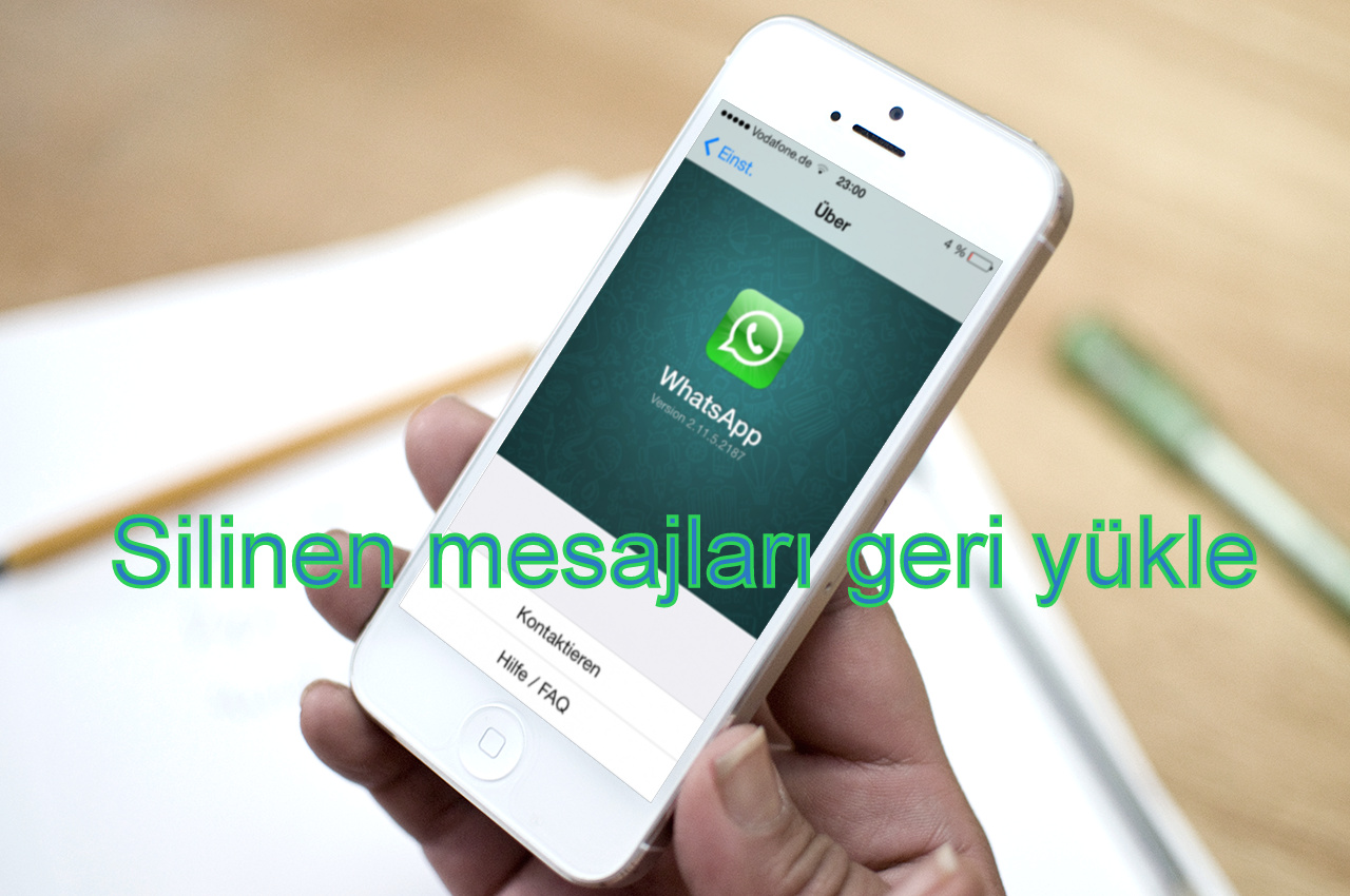 Silinən “Watsapp” mesajlarını bərpa etməyin